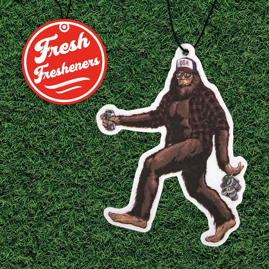 Sasquatch Car Air Fresheners 4 Pack, Car Air Fresheners Scented with Premium Oils by  (4 Pack)