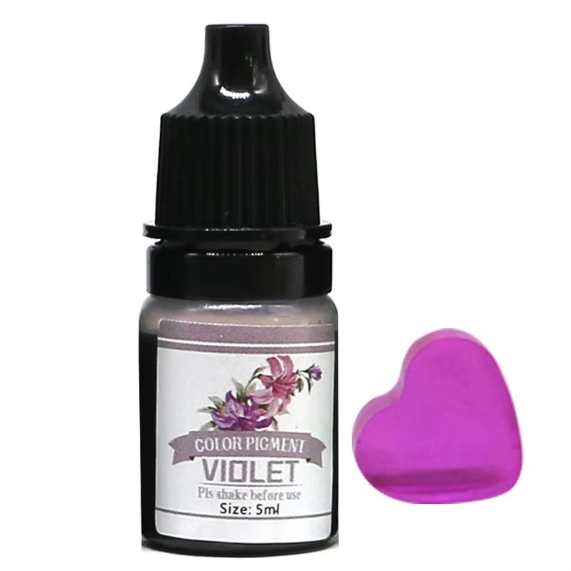 Epoxy Pigment 24 Colors 5Ml Epoxy Resin Dye Liquid Epoxy Resin Colorant for Resin Art Paint Jewellery Crafts Coloring