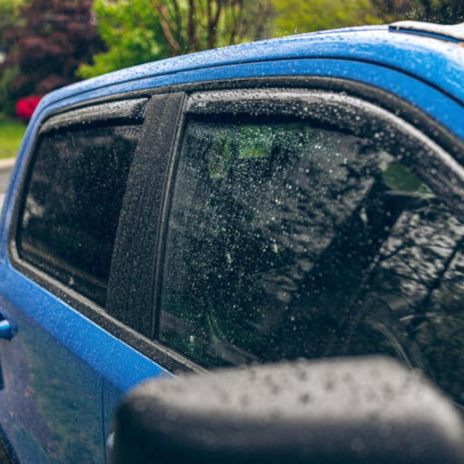 Auto Ventshade [] In-Channel Rain Guards for 1999 - 2007 Mazda B3000; 1999 - 2009 Mazda B4000 Extended Cab; 1999 - 2011 Ford Ranger, SUPERCAB ONLY | Window Vent Visors, 2 Pcs. - Smoke | 192083