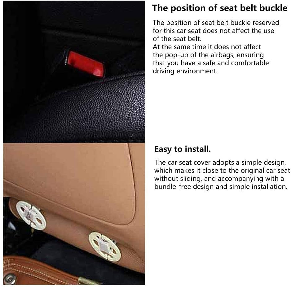 Cooling Car Seat Covers,Cloth Seat Covers for Cars,Linen Car Seat Protector,Front Seat Only Universal Fits Most Automotive,Vans,Suvs,Trucks Black